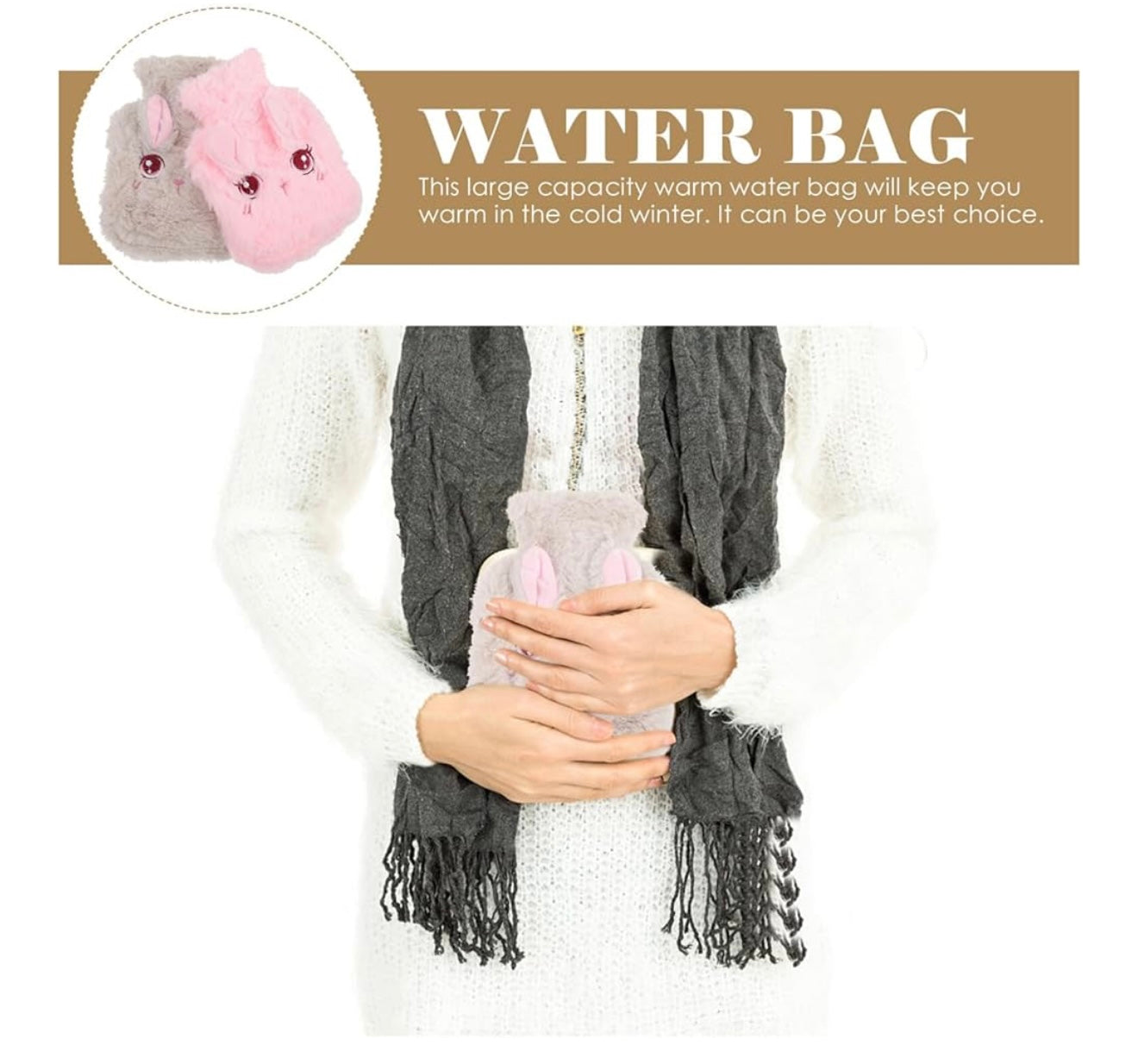 Bunny hot water bag