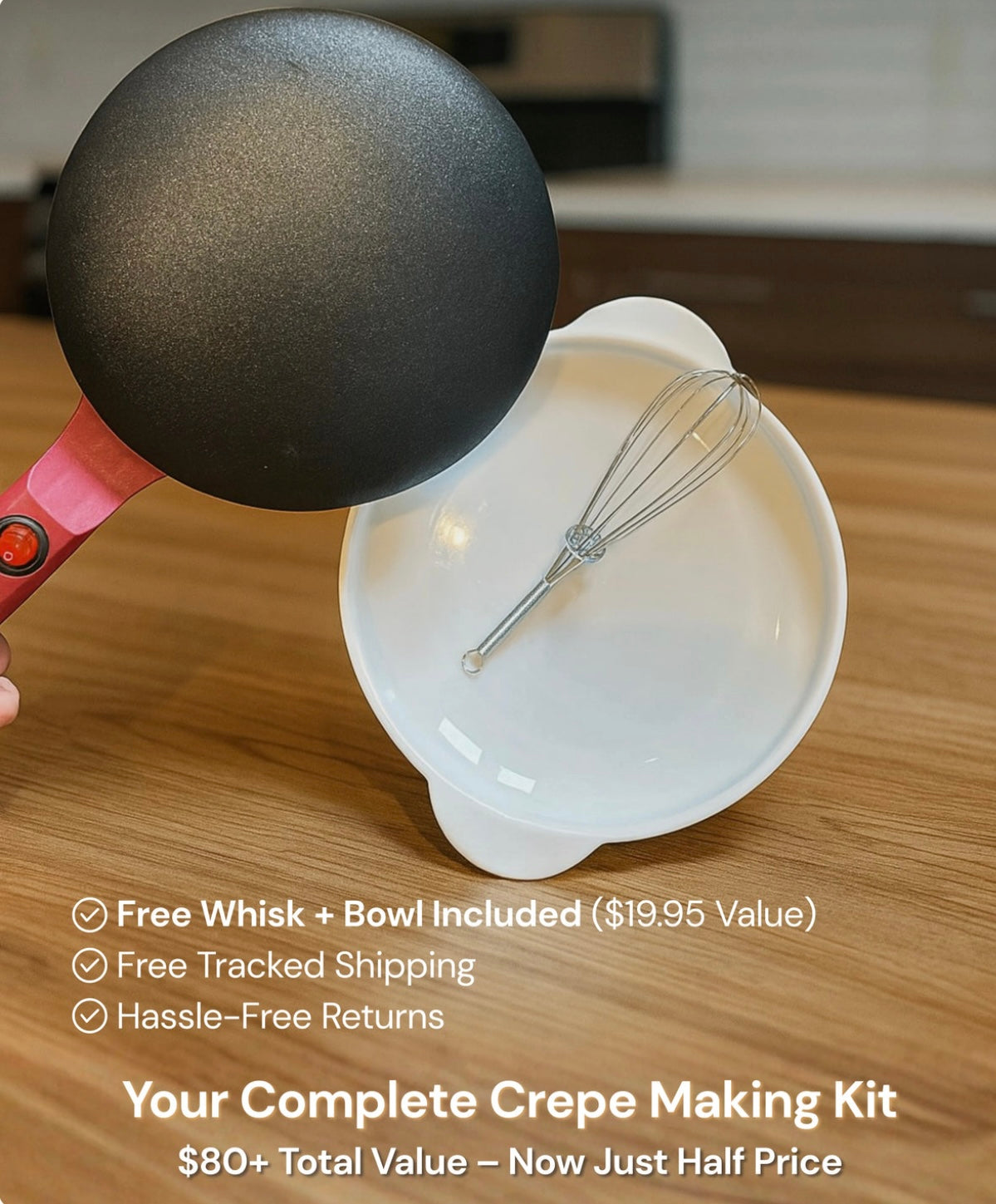 The CrepeKing – Crepe Making Kit
