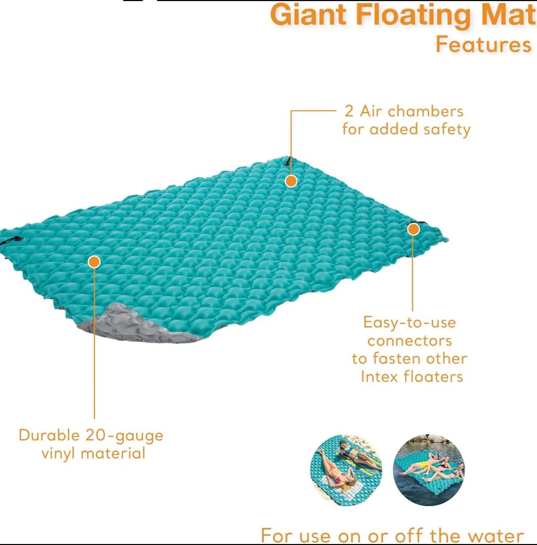 Giant Floating Water Mat