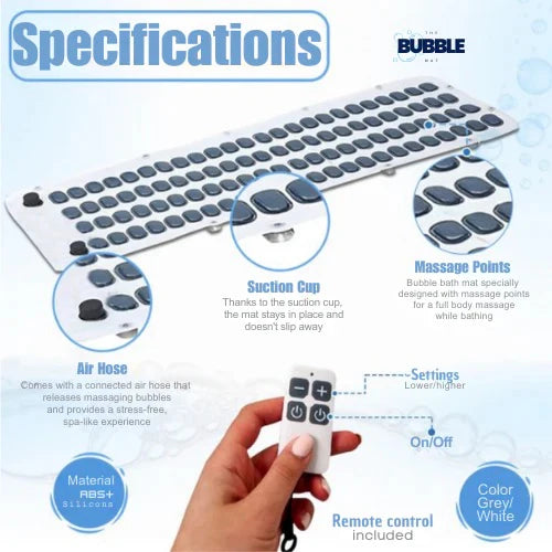 Luxury Bubble Spa Mat